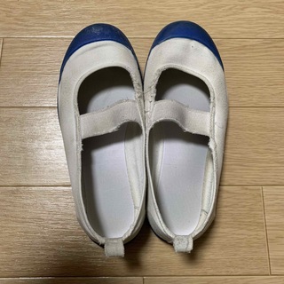 ASAHI 上靴 上履き 中古品 19㎝ 青 ブルー(スクールシューズ/上履き)