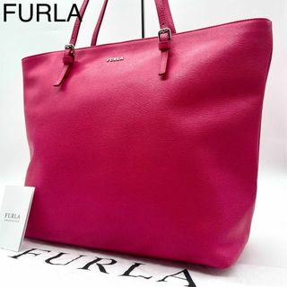 フルラ(Furla)の★新品 FURLA フルラ トートバッグ サフィアーノ A4収納 ピンク 大容量(トートバッグ)