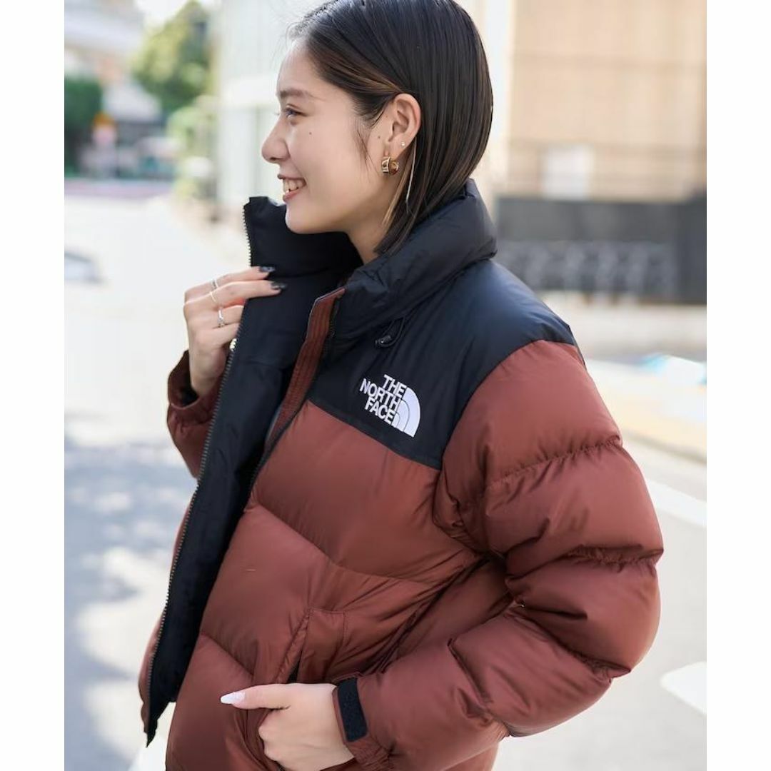 THE NORTH FACE(ザノースフェイス)のショートヌプシ　L カプチーノ　CA　ブラウン　新品　ザノースフェイス　241 メンズのジャケット/アウター(ダウンジャケット)の商品写真