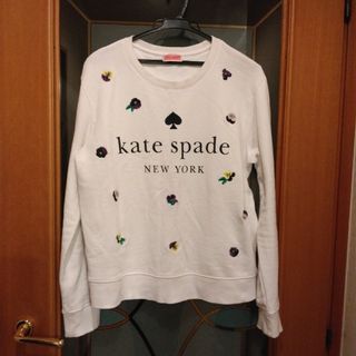 ケイトスペードニューヨーク(kate spade new york)の最終値下げ。[美品] kate spade トレーナー S 大きめ(トレーナー/スウェット)