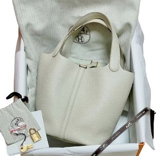 Hermes - 【新品未使用】ピコタンMM  クレ×GD金具 U刻印 ピコタン22