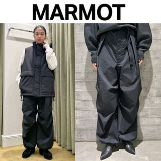 マーモット(MARMOT)のMARMOT CAPITAL WINDSTOPPER ソフトシェルパンツ 黒 S(その他)