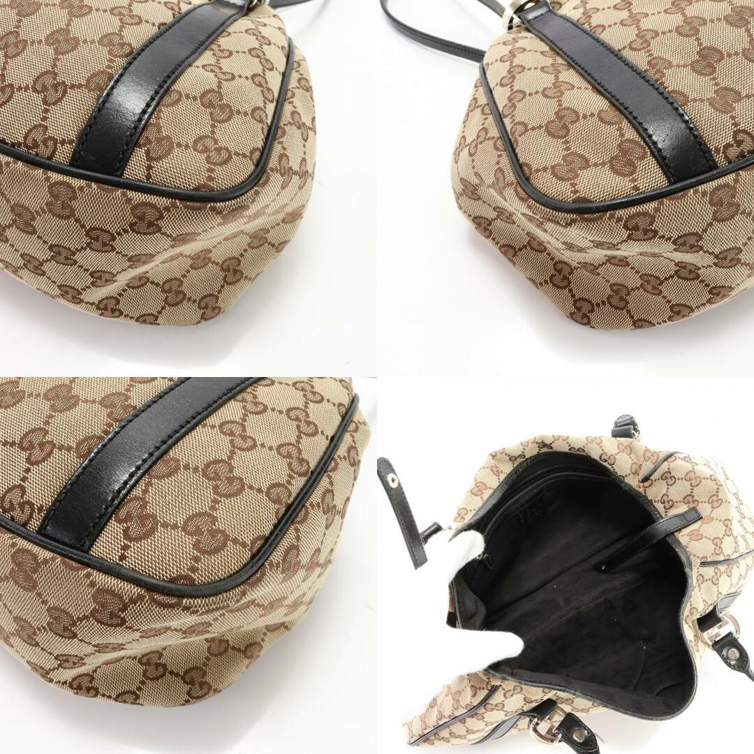 Gucci(グッチ)のグッチ GGキャンバス GGツインズ 232963 520981 トート バッグ 肩掛け ショルダー ハンド ブラウン レザー レディース EEM U26-8 レディースのバッグ(トートバッグ)の商品写真