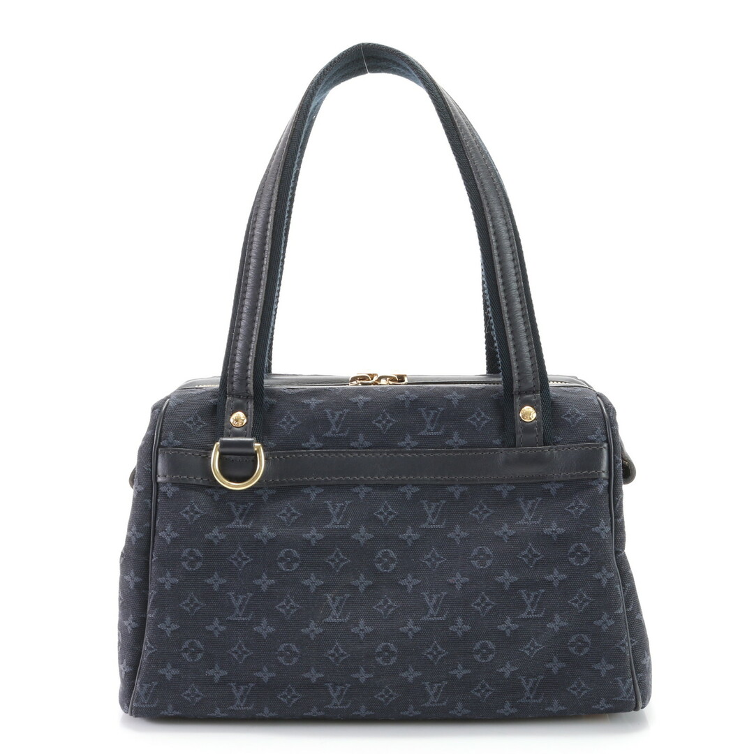 LOUIS VUITTON(ルイヴィトン)の極美品 ルイヴィトン モノグラム ミニ ジョセフィーヌ PM TSTブルー M92414 レザー ハンドバッグ トート レディース EEM U26-9 レディースのバッグ(ハンドバッグ)の商品写真