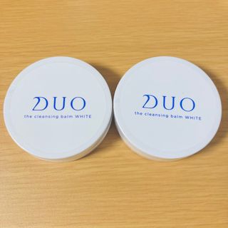 デュオ(DUO)のDUO クレンジングバーム ミニ ホワイト 2点セット(クレンジング/メイク落とし)