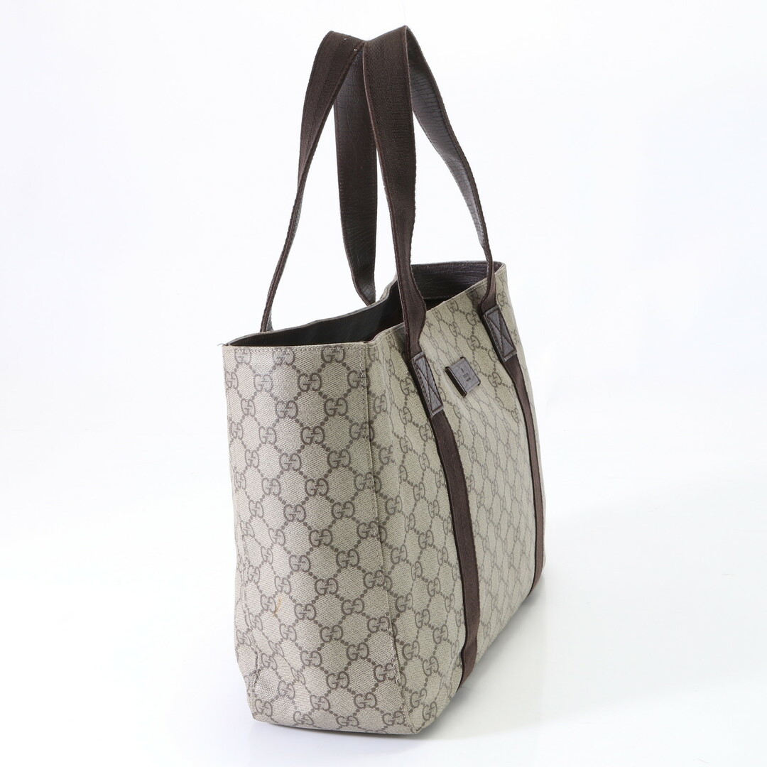 Gucci(グッチ)の美品 グッチ GGスプリーム 141624 2123 レザー トート バッグ ショルダー ビジネス 通勤 書類鞄 A4 メンズ EEM U30-10 メンズのバッグ(トートバッグ)の商品写真