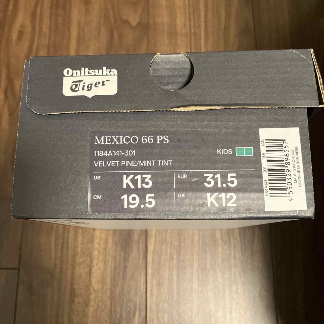 Onitsuka Tiger(オニツカタイガー)の【送料込み】オニツカタイガー MEXICO 66 PS 19.5cm キッズ/ベビー/マタニティのキッズ靴/シューズ(15cm~)(スニーカー)の商品写真