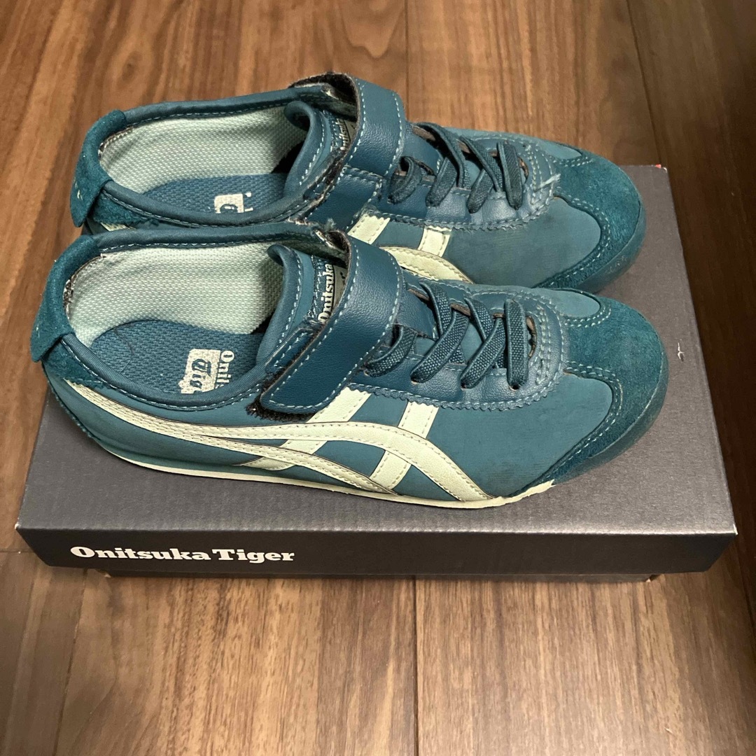 Onitsuka Tiger(オニツカタイガー)の【送料込み】オニツカタイガー MEXICO 66 PS 19.5cm キッズ/ベビー/マタニティのキッズ靴/シューズ(15cm~)(スニーカー)の商品写真