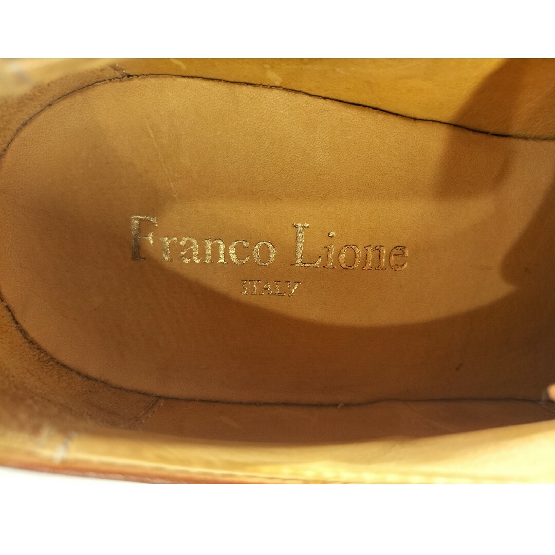 【極上品】【未使用に近い】ＦＲＡＮＣＯ　ＬＩＯＮＥ　高級革靴　55,000円 メンズの靴/シューズ(ドレス/ビジネス)の商品写真