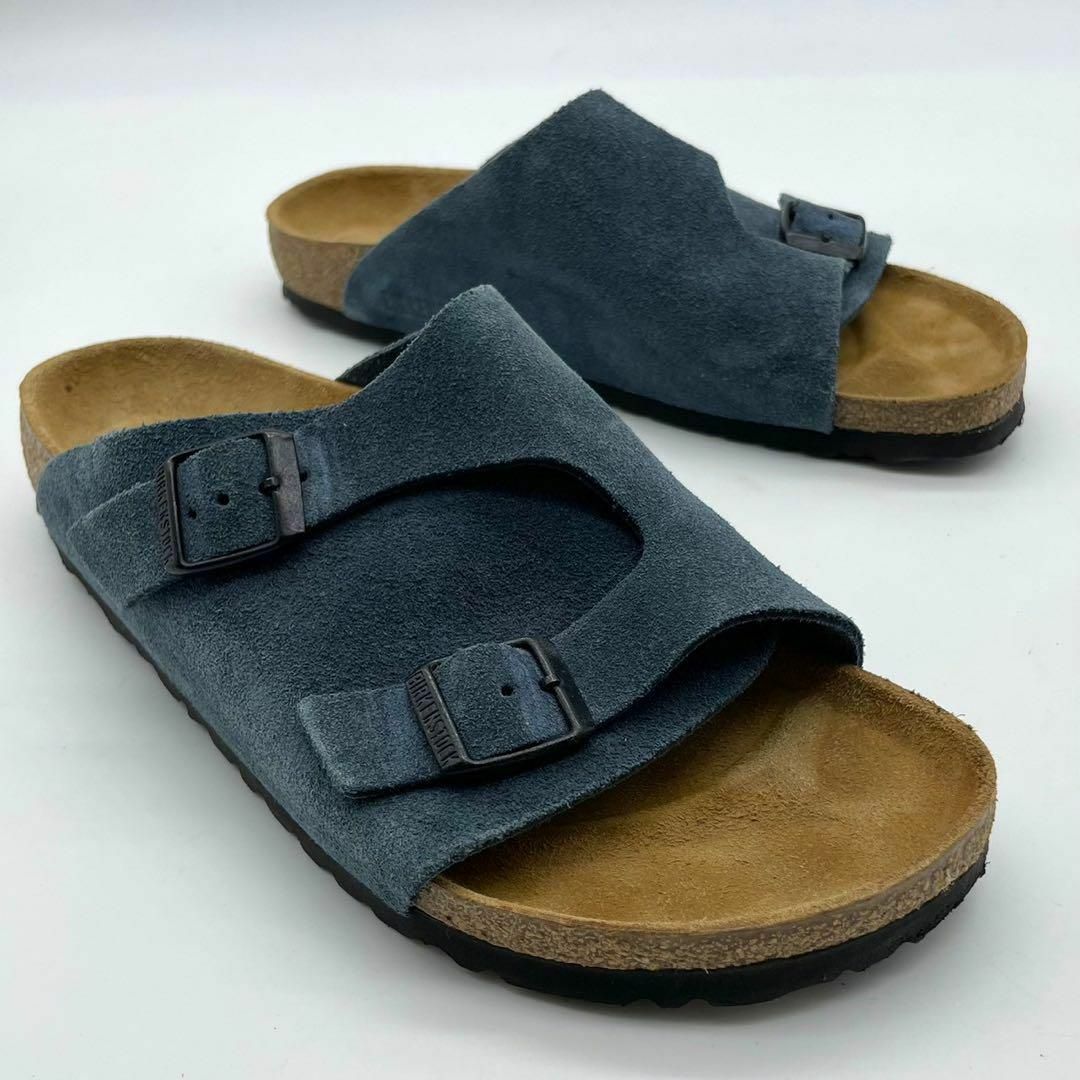 BIRKENSTOCK(ビルケンシュトック)の★極美品 ビルケンシュトック チューリッヒ サンダル レザー ナロー幅 26.5 メンズの靴/シューズ(サンダル)の商品写真