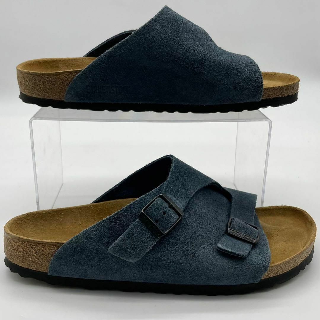 BIRKENSTOCK(ビルケンシュトック)の★極美品 ビルケンシュトック チューリッヒ サンダル レザー ナロー幅 26.5 メンズの靴/シューズ(サンダル)の商品写真