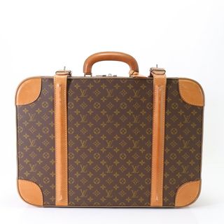 ルイヴィトン(LOUIS VUITTON)のルイヴィトン モノグラム ストラトス60 M23236 レザー トランク ハードケース ボストン バッグ 出張 旅行 A4 メンズ EEM U31-5(ボストンバッグ)