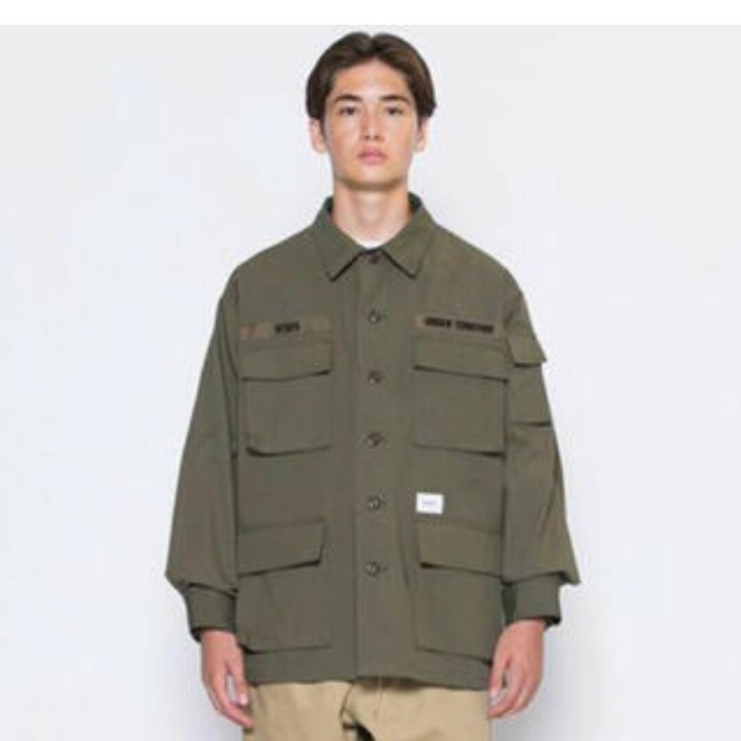 W)taps(ダブルタップス)の新品未使用　WTAPS JUNGLE JACKET　ロングシャツ メンズのジャケット/アウター(ミリタリージャケット)の商品写真