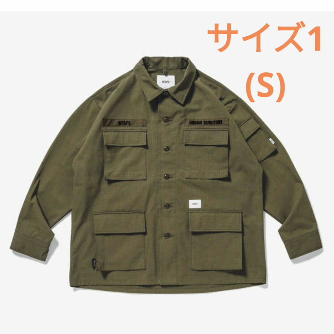 W)taps(ダブルタップス)の新品未使用　WTAPS JUNGLE JACKET　ロングシャツ メンズのジャケット/アウター(ミリタリージャケット)の商品写真