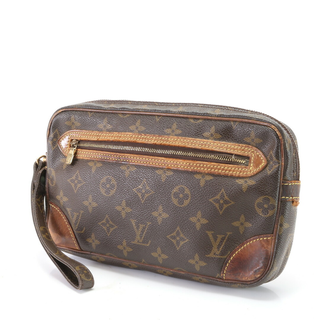 LOUIS VUITTON(ルイヴィトン)のルイヴィトン モノグラム マルリー ドラゴンヌ GM M51825 レザー セカンドバッグ クラッチ 書類 ポーチ 通勤 メンズ YYM U19-6 メンズのバッグ(セカンドバッグ/クラッチバッグ)の商品写真