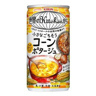 キリン(キリン)のキリン世界のKitchenから小さなごちそうコーンポタージュ 185g缶×60本(その他)