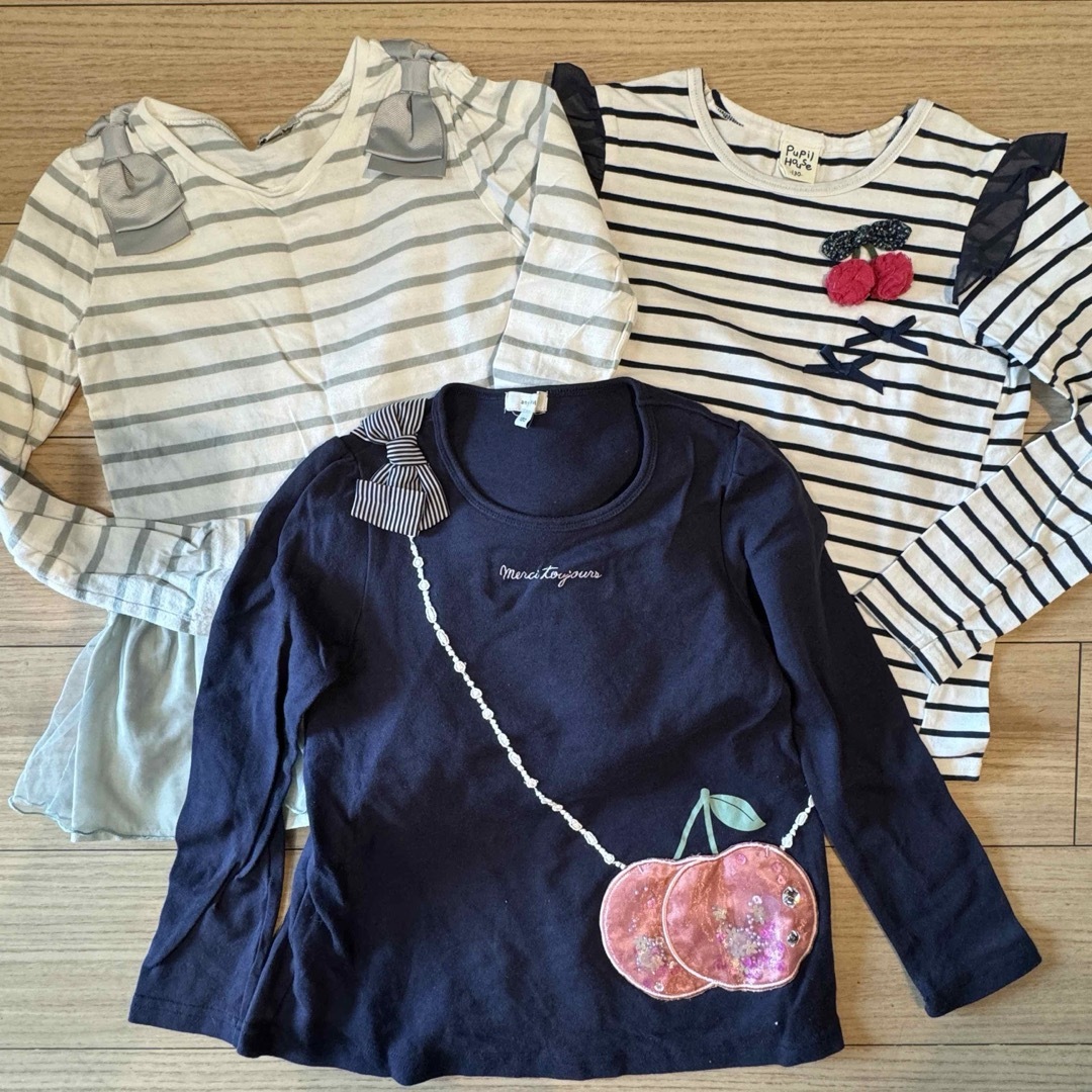 anyFAM(エニィファム)のanyfam他 Tシャツ セット キッズ/ベビー/マタニティのキッズ服女の子用(90cm~)(Tシャツ/カットソー)の商品写真