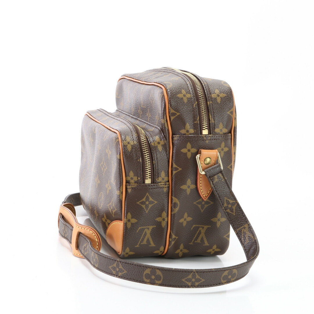 LOUIS VUITTON(ルイヴィトン)の極美品 ルイヴィトン モノグラム ナイル M45244 レザー ショルダーバッグ 斜め掛け メッセンジャー メンズ レディース EFM U27-10 メンズのバッグ(ショルダーバッグ)の商品写真