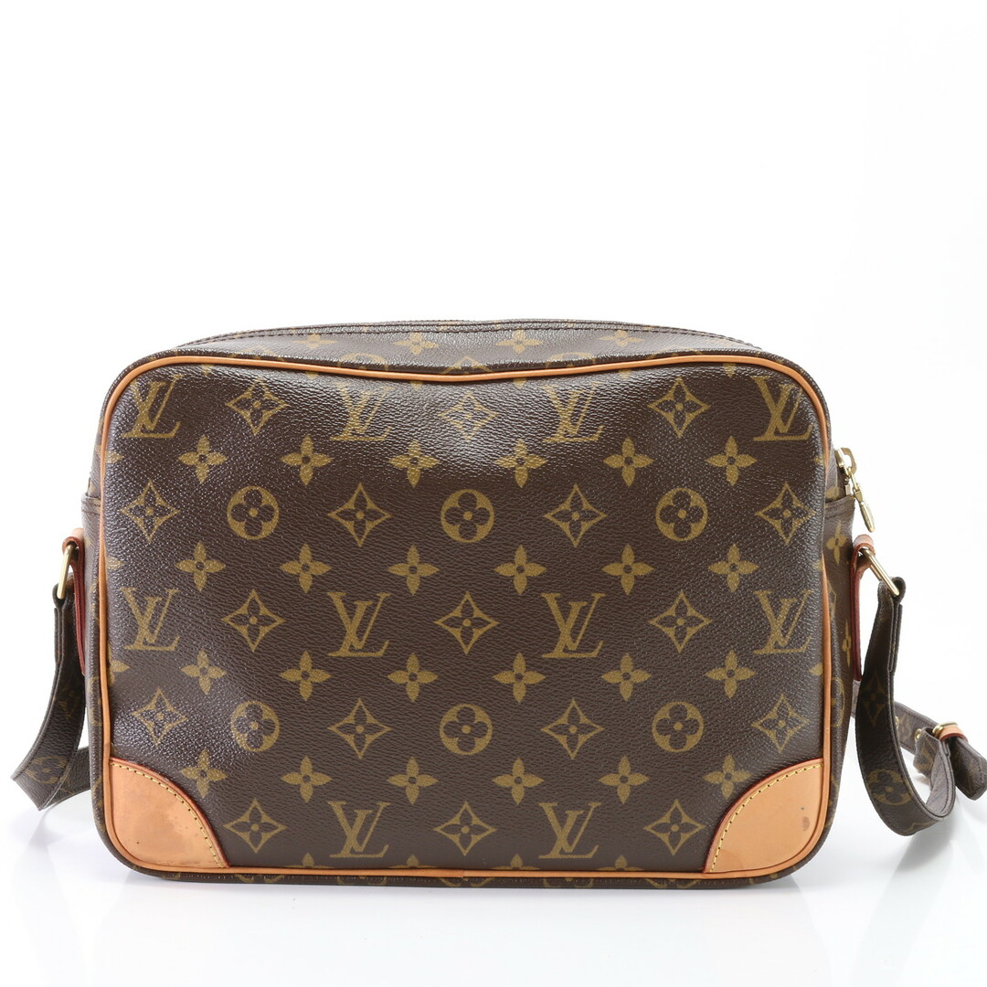 LOUIS VUITTON(ルイヴィトン)の極美品 ルイヴィトン モノグラム ナイル M45244 レザー ショルダーバッグ 斜め掛け メッセンジャー メンズ レディース EFM U27-10 メンズのバッグ(ショルダーバッグ)の商品写真