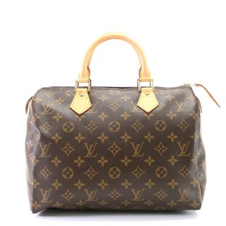 ルイヴィトン(LOUIS VUITTON)の極美品 ルイヴィトン モノグラム スピーディ30 M41526 レザー ハンドバッグ トート トップハンドル レディース EFM U23-6(ハンドバッグ)