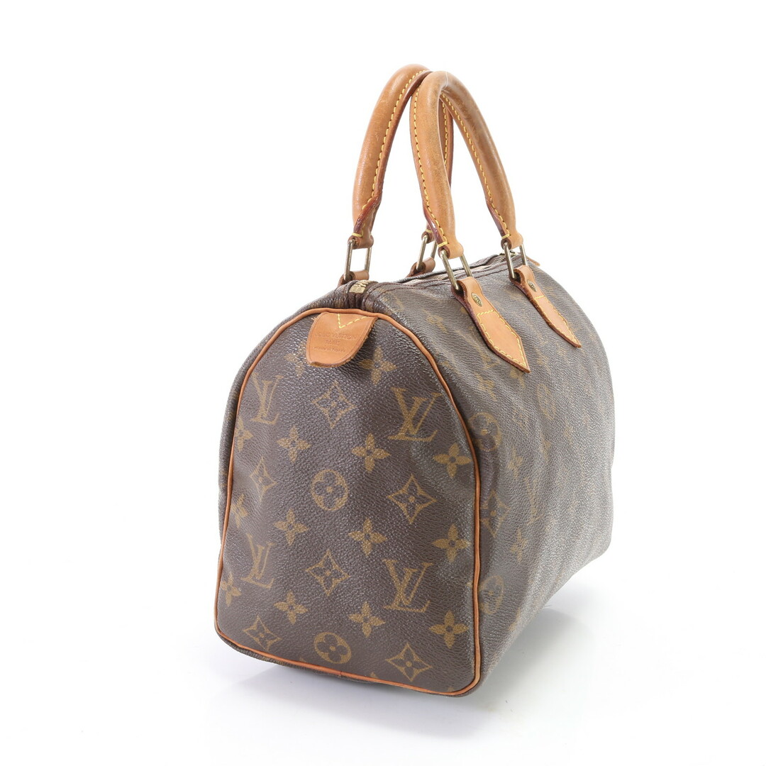 LOUIS VUITTON(ルイヴィトン)の美品 ルイヴィトン モノグラム スピーディ25 M41528 レザー ハンドバッグ トート トップハンドル レディース EFM U23-4 レディースのバッグ(ハンドバッグ)の商品写真