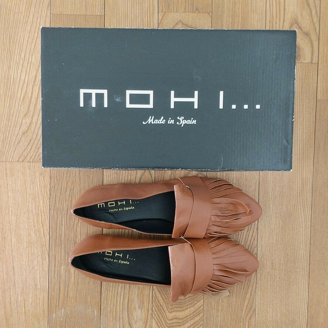 MOHI(モヒ)のモヒ mohi ローファー スリッポン 革靴 レディースの靴/シューズ(スリッポン/モカシン)の商品写真