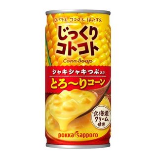 ポッカサッポロ(ポッカサッポロ)のポッカサッポロ じっくりコトコト とろ～りコーン 190g缶×30本入×2ケース(インスタント食品)