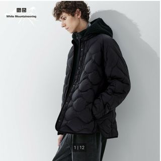 UNIQLO - ユニクロ ハイブリッドダウンパーカー 黒か紺の通販 by mami 