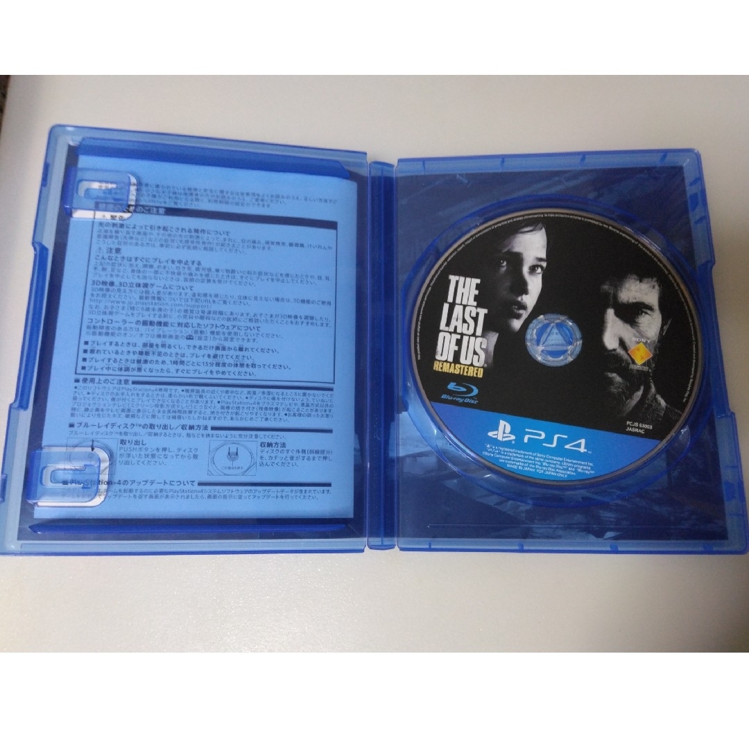 The Last of Us Remastered（ラスト・オブ・アス リマス… エンタメ/ホビーのゲームソフト/ゲーム機本体(家庭用ゲームソフト)の商品写真