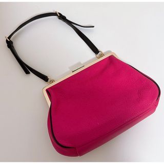 ケイトスペードニューヨーク(kate spade new york)のkate spade ケイトスペード ショルダーバッグ がま口 ピンク 鞄(ショルダーバッグ)