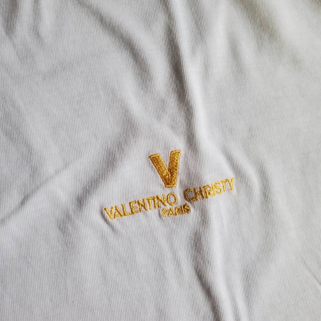 Valentino christy メンズ Tシャツ 2枚セット 黒 白 メンズのトップス(Tシャツ/カットソー(半袖/袖なし))の商品写真