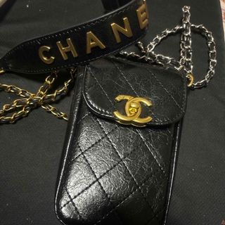 CHANEL - シャネル スマホポーチ ショルダー  