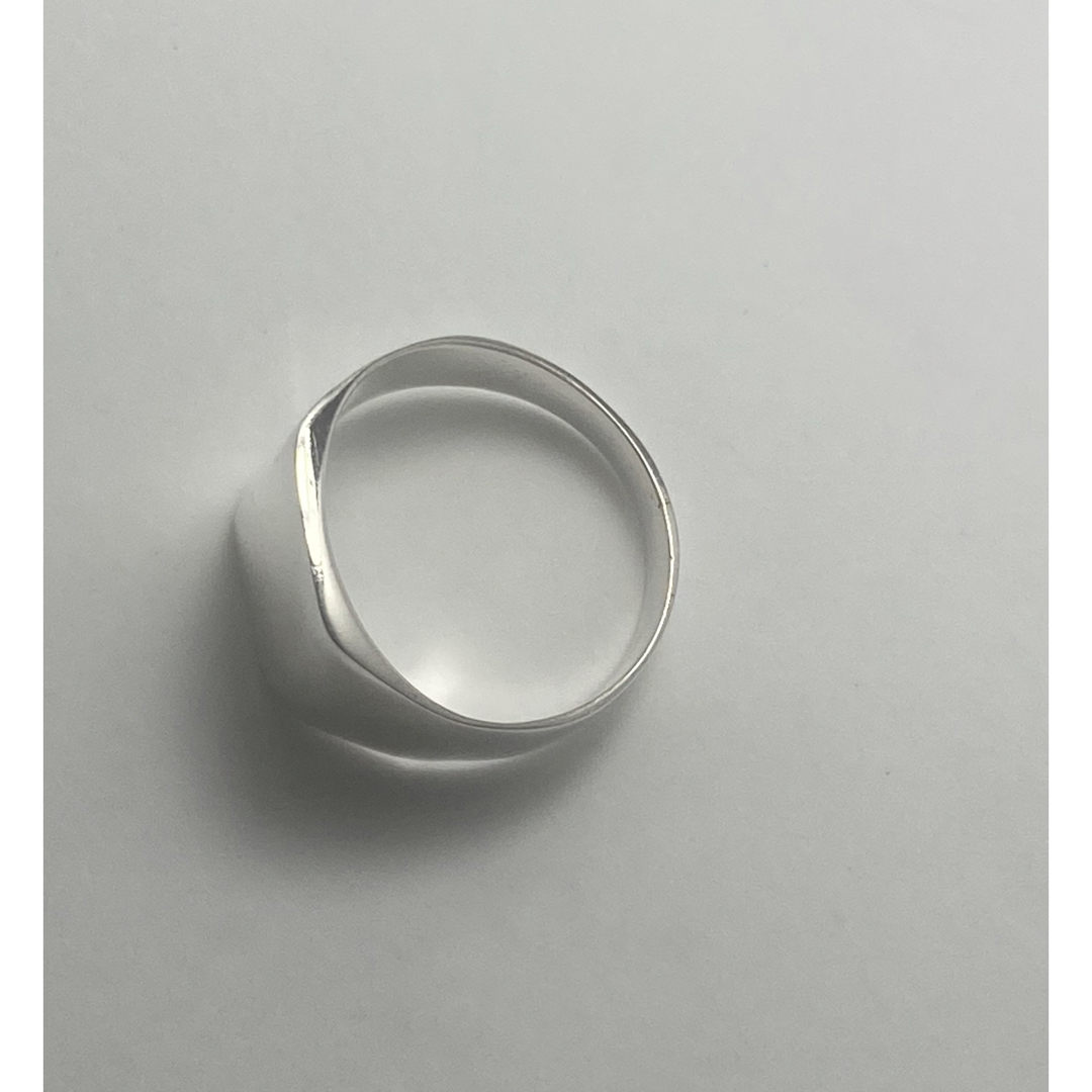 印台シルバー925指輪　リングSilver925Ringシグネット17号うV L メンズのアクセサリー(リング(指輪))の商品写真