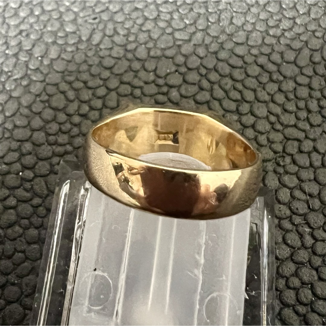 (C032807) K18リング   約10号    18金 YG 指輪 レディースのアクセサリー(リング(指輪))の商品写真