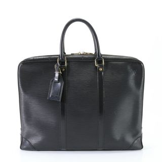 ルイヴィトン(LOUIS VUITTON)のルイヴィトン エピ ポルト ドキュマン ヴォワヤージュ M54472 BA0307 レザー ビジネス バッグ 書類鞄 ブリーフケース  YYY U20-10(ビジネスバッグ)