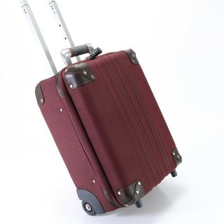 ポールスミス(Paul Smith)の美品 ポールスミス レザー×キャンバス スーツケース キャリーケース ボストン バッグ 出張 旅行 トランク ブランド 高級  EEY U24-6(トラベルバッグ/スーツケース)