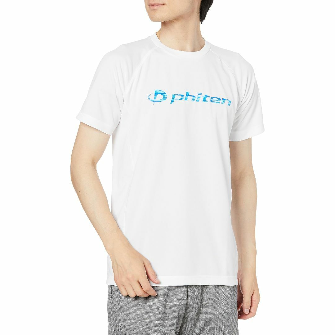 phiten(ファイテン)RAKUシャツSPORTS(SMOOTHDRY)半袖ロ メンズのファッション小物(その他)の商品写真