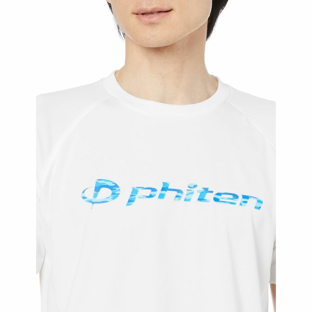 phiten(ファイテン)RAKUシャツSPORTS(SMOOTHDRY)半袖ロ メンズのファッション小物(その他)の商品写真