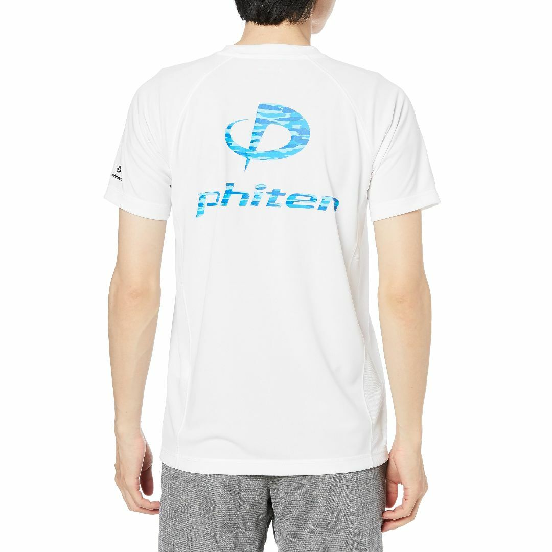 phiten(ファイテン)RAKUシャツSPORTS(SMOOTHDRY)半袖ロ メンズのファッション小物(その他)の商品写真