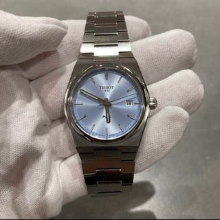 TISSOT - 【超美品】tissot ティソ　PRX　35 アイスブルーライトブルー　クォーツ