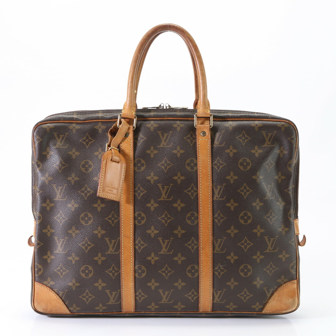 LOUIS VUITTON(ルイヴィトン)のルイヴィトン モノグラム ポルト ドキュマン ヴォワヤージュ M53361 レザー　メンズ ビジネス バッグ EEY U33-9 メンズのバッグ(ビジネスバッグ)の商品写真