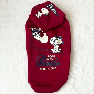 スヌーピー(SNOOPY)のPEANUTS SNOOPY スヌーピー　赤　ペット服(犬)