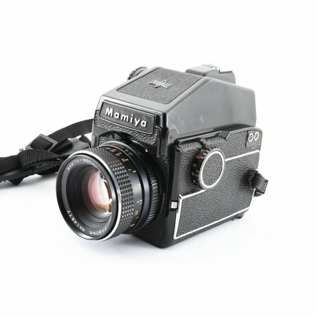 USTMamiya(マミヤ)の✨完動品✨Mamiya M645 SEKOR C 80mm F2.8 中判カメラ スマホ/家電/カメラのカメラ(フィルムカメラ)の商品写真