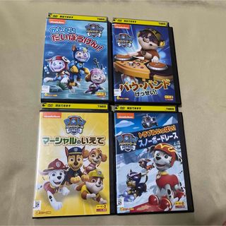 パウパトロール　DVD 4枚セット　レンタル落ち(キッズ/ファミリー)