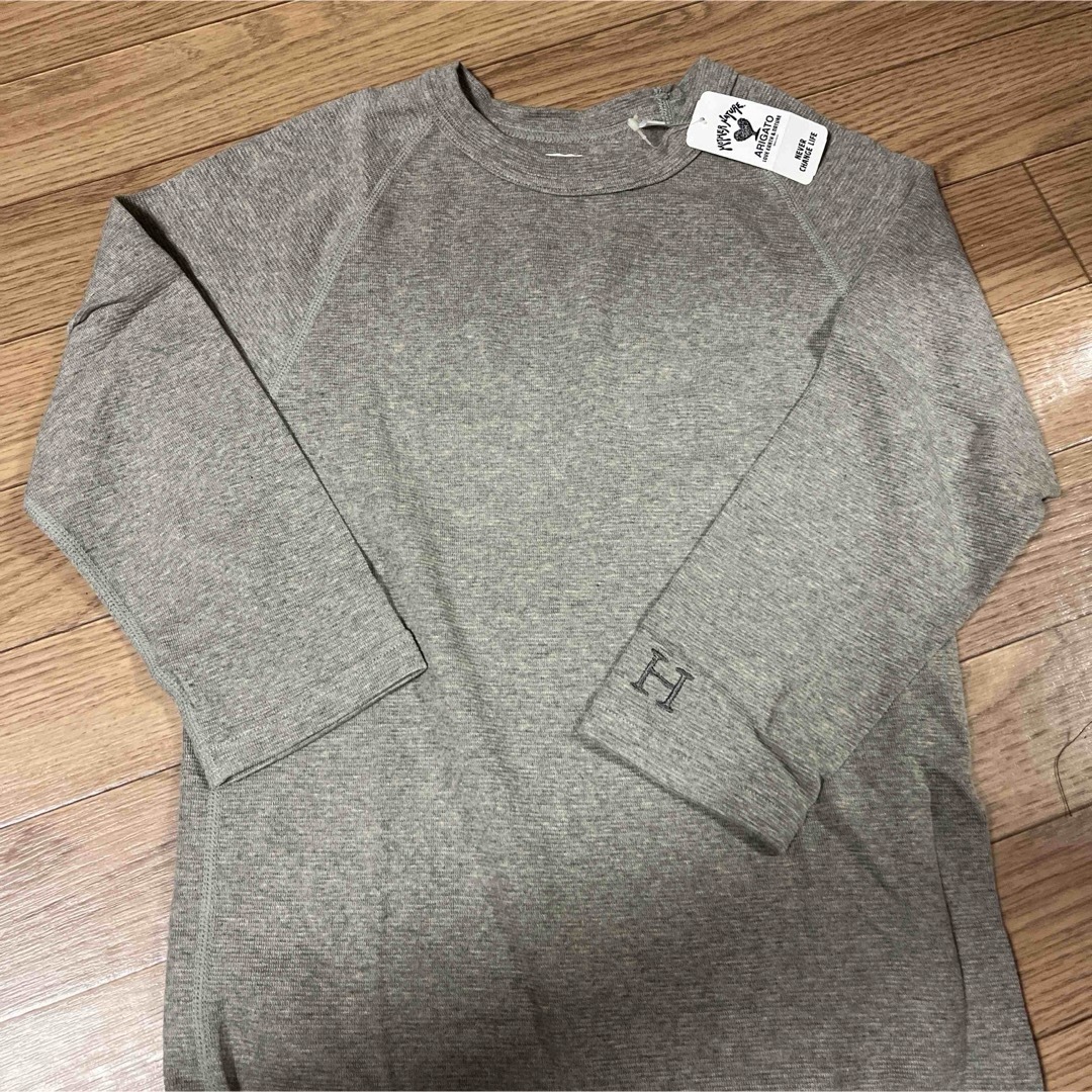 HOLLYWOOD RANCH MARKET(ハリウッドランチマーケット)の新品　ハリウッドランチマーケット　ハーフスリーブＴシャツ レディースのトップス(Tシャツ(長袖/七分))の商品写真