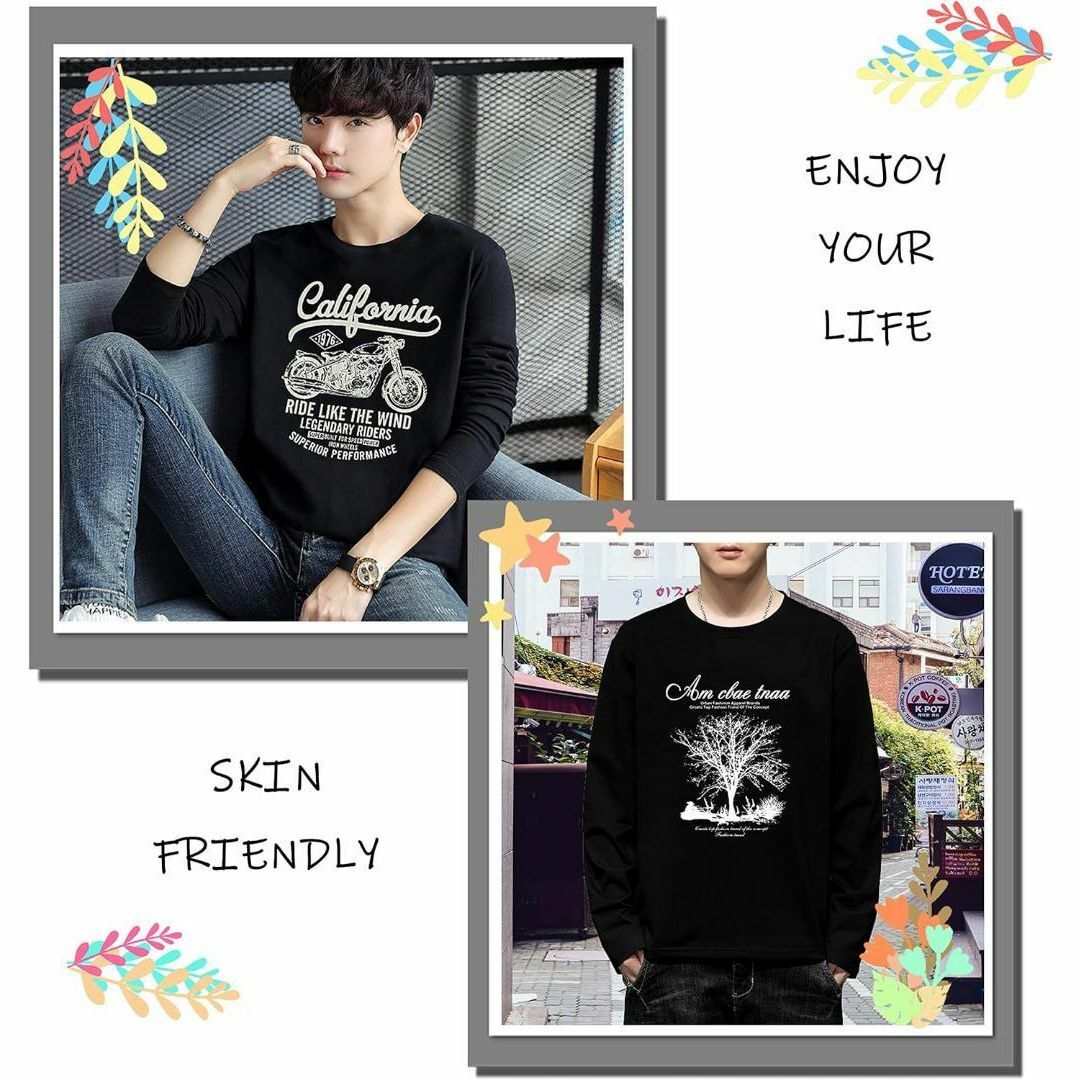 Tシャツ メンズ 半袖 3枚組 吸汗速乾 通気性 プリント　3XL 新品未使用 メンズのトップス(Tシャツ/カットソー(七分/長袖))の商品写真