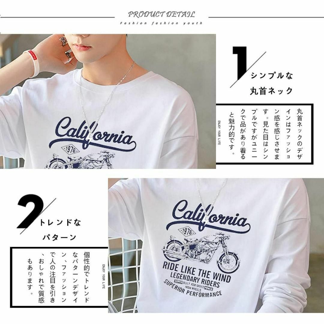 Tシャツ メンズ 半袖 3枚組 吸汗速乾 通気性 プリント　3XL 新品未使用 メンズのトップス(Tシャツ/カットソー(七分/長袖))の商品写真