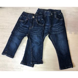 ブランシェス(Branshes)のブランシェス　デニムパンツ2枚セット(パンツ/スパッツ)