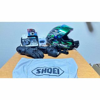 SHOEI - X14 GoPro Hero10 インカム グローブ