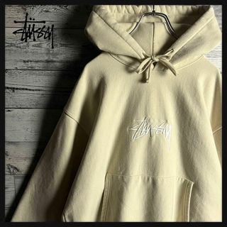 ステューシー(STUSSY)の【即完売モデル】ステューシー☆ センター刺繍ロゴ パーカー 即完売モデル(その他)